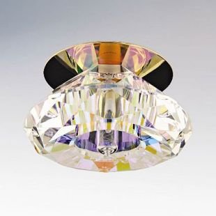 Lightstar ROSE 4033 Встраиваемый светильник Lightstar ROSE 4033 Встраиваемый светильникХрустальные<br>Встраиваемые светильники – популярное осветительное оборудование, которое можно использовать в качестве основного источника или в дополнение к люстре. Они позволяют создать нужную атмосферу атмосферу и привнести в интерьер уют и комфорт. Интернет-магазин «Светодом» предлагает стильный встраиваемый светильник Lightstar 4033. Данная модель достаточно универсальна, поэтому подойдет практически под любой интерьер. Перед покупкой не забудьте ознакомиться с техническими параметрами, чтобы узнать тип цоколя, площадь освещения и другие важные характеристики. Приобрести встраиваемый светильник Lightstar 4033 в нашем онлайн-магазине Вы можете либо с помощью «Корзины», либо по контактным номерам. Мы доставляем заказы по Москве, Екатеринбургу и остальным российским городам.<br><br>Тип товара: Встраиваемый светильник<br>Тип лампы: галогенная/LED<br>Тип цоколя: Gu5,3<br>Количество ламп: 1<br>MAX мощность ламп, Вт: 50W<br>Размеры: D 80 H 60 Диаметр врезного отверстия 55 мм Высота встраиваемой части 40 мм<br>Цвет арматуры: Золотой