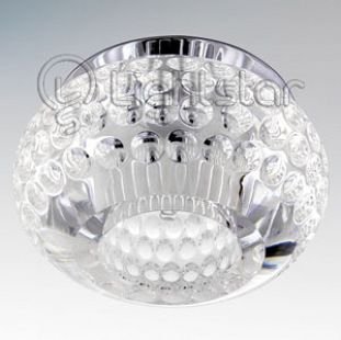 Lightstar BOLLA 4150 Светильник Lightstar BOLLA 4150 СветильникХрустальные<br>Встраиваемые светильники – популярное осветительное оборудование, которое можно использовать в качестве основного источника или в дополнение к люстре. Они позволяют создать нужную атмосферу атмосферу и привнести в интерьер уют и комфорт. Интернет-магазин «Светодом» предлагает стильный встраиваемый светильник Lightstar 4150. Данная модель достаточно универсальна, поэтому подойдет практически под любой интерьер. Перед покупкой не забудьте ознакомиться с техническими параметрами, чтобы узнать тип цоколя, площадь освещения и другие важные характеристики. Приобрести встраиваемый светильник Lightstar 4150 в нашем онлайн-магазине Вы можете либо с помощью «Корзины», либо по контактным номерам. Мы развозим заказы по Москве, Екатеринбургу и остальным российским городам.<br><br>Тип лампы: галогенная/LED<br>Тип цоколя: gu5.3<br>Количество ламп: 1<br>MAX мощность ламп, Вт: 50<br>Размеры: Диаметр вырезного отверстия<br>Цвет арматуры: серебристый