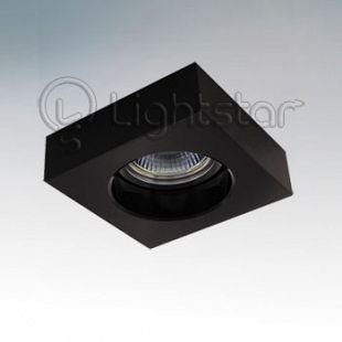 Lightstar LUI 6127 Светильник Lightstar LUI 6127 СветильникКвадратные<br>Встраиваемые светильники – популрное осветительное оборудование, которое можно использовать в качестве основного источника или в дополнение к лстре. Они позволт создать нужну атмосферу атмосферу и привнести в интерьер ут и комфорт. Интернет-магазин «Светодом» предлагает стильный встраиваемый светильник Lightstar 6127. Данна модель достаточно универсальна, потому подойдет практически под лбой интерьер. Перед покупкой не забудьте ознакомитьс с техническими параметрами, чтобы узнать тип цокол, площадь освещени и другие важные характеристики. Приобрести встраиваемый светильник Lightstar 6127 в нашем онлайн-магазине Вы можете либо с помощь «Корзины», либо по контактным номерам. Мы доставлем заказы по Москве, Екатеринбургу и остальным российским городам.<br><br>Тип цокол: MR16 / G5,3 / GU10<br>Количество ламп: 1<br>MAX мощность ламп, Вт: 50<br>Размеры: Диаметр врезного отверсти<br>Цвет арматуры: черный