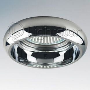 Lightstar TONDO 6204 Светильник Lightstar TONDO 6204 СветильникКруглые<br>Встраиваемые светильники – популярное осветительное оборудование, которое можно использовать в качестве основного источника или в дополнение к люстре. Они позволяют создать нужную атмосферу атмосферу и привнести в интерьер уют и комфорт. <br> Интернет-магазин «Светодом» предлагает стильный встраиваемый светильник Lightstar 6204. Данная модель достаточно универсальна, поэтому подойдет практически под любой интерьер. Перед покупкой не забудьте ознакомиться с техническими параметрами, чтобы узнать тип цоколя, площадь освещения и другие важные характеристики. <br> Приобрести встраиваемый светильник Lightstar 6204 в нашем онлайн-магазине Вы можете либо с помощью «Корзины», либо по контактным номерам. Мы развозим заказы по Москве, Екатеринбургу и остальным российским городам.<br><br>Тип лампы: галогенная/LED<br>Тип цоколя: MR16 / gu5.3 / GU10<br>Цвет арматуры: серебристый<br>Количество ламп: 1<br>Размеры: Диаметр вырезного отверстия<br>MAX мощность ламп, Вт: 50