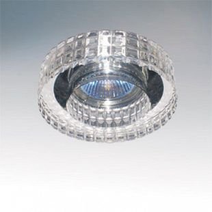 Lightstar LEI 6350 Светильник Lightstar LEI 6350 СветильникКруглые<br>Встраиваемые светильники – популярное осветительное оборудование, которое можно использовать в качестве основного источника или в дополнение к люстре. Они позволяют создать нужную атмосферу атмосферу и привнести в интерьер уют и комфорт. Интернет-магазин «Светодом» предлагает стильный встраиваемый светильник Lightstar 6350. Данная модель достаточно универсальна, поэтому подойдет практически под любой интерьер. Перед покупкой не забудьте ознакомиться с техническими параметрами, чтобы узнать тип цоколя, площадь освещения и другие важные характеристики. Приобрести встраиваемый светильник Lightstar 6350 в нашем онлайн-магазине Вы можете либо с помощью «Корзины», либо по контактным номерам. Мы развозим заказы по Москве, Екатеринбургу и остальным российским городам.<br><br>Тип лампы: галогенная/LED<br>Тип цоколя: GU10+gu5.3<br>Количество ламп: 2<br>MAX мощность ламп, Вт: 50<br>Размеры: D 100 H 30 Диаметр врезного отверстия 55 Глубина 22<br>Цвет арматуры: серебристый