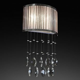 Lightstar CAPPE 745634 Светильник настенный бра Lightstar CAPPE 745634 Светильник настенный браХрустальные<br><br><br>Тип цоколя: G4<br>Количество ламп: 3<br>MAX мощность ламп, Вт: 20<br>Размеры: H380 W300 отступ<br>Оттенок (цвет): МАТОВО-БЕЛЫЙ<br>Цвет арматуры: серебристый