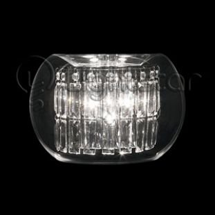 Lightstar ACQUARIO 753634 Светильник настенный бра Lightstar ACQUARIO 753634 Светильник настенный браХай-тек<br><br><br>S освещ. до, м2: 12<br>Крепление: настенное<br>Тип лампы: галогенная / LED-светодиодная<br>Тип цоколя: G4<br>Количество ламп: 3<br>Ширина, мм: 300<br>MAX мощность ламп, Вт: 20<br>Размеры: W 300 H 200 B 150<br>Расстояние от стены, мм: 150<br>Высота, мм: 230<br>Цвет арматуры: серебристый