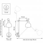 Светильник бра Lightstar 765614 Loft