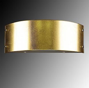 Lightstar CUPOLA 803522 Светильник настенный бра Lightstar CUPOLA 803522 Светильник настенный браСовременные<br><br><br>Количество ламп: 2<br>MAX мощность ламп, Вт: 40<br>Размеры: H120 W330 отступ<br>Оттенок (цвет): СОСТАРЕННОЕ ЗОЛОТО<br>Цвет арматуры: Золотой