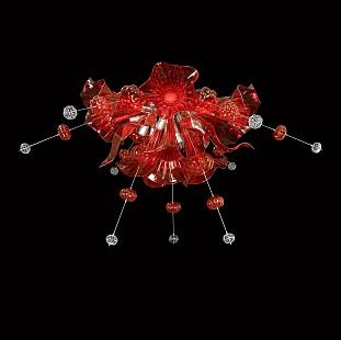 Люстра Lightstar 893022 CELESTA Люстра Lightstar 893022 CELESTAПотолочные<br>Компания «Светодом» предлагает широкий ассортимент люстр от известных производителей. Представленные в нашем каталоге товары выполнены из современных материалов и обладают отличным качеством. Благодаря широкому ассортименту Вы сможете найти у нас люстру под любой интерьер. Мы предлагаем как классические варианты, так и современные модели, отличающиеся лаконичностью и простотой форм. Стильная люстра Lightstar 893022 станет украшением любого дома. Эта модель от известного производителя не оставит равнодушным ценителей красивых и оригинальных предметов интерьера. Люстра Lightstar 893022 обеспечит равномерное распределение света по всей комнате. При выборе обратите внимание на характеристики, позволяющие приобрести наиболее подходящую модель. Купить понравившуюся люстру по доступной цене Вы можете в интернет-магазине «Светодом».<br><br>Установка на натяжной потолок: Да<br>S освещ. до, м2: 15<br>Крепление: Планка<br>Тип цоколя: G9<br>Количество ламп: 12<br>MAX мощность ламп, Вт: 25<br>Диаметр, мм мм: 1150<br>Размеры: W1150 H560<br>Высота, мм: 560<br>Оттенок (цвет): красный<br>Цвет арматуры: серебристый