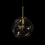 Подвесной светильник шар тонированный 250мм Loft it 10131 Amber Motion