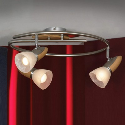 Светильник Lussole lsq-6411-03 Светильник Lussole lsq-6411-03Тройные<br>Светильники-споты – это оригинальные изделия с современным дизайном. Они позволяют не ограничивать свою фантазию при выборе освещения для интерьера. Такие модели обеспечивают достаточно качественный свет. Благодаря компактным размерам Вы можете использовать несколько спотов для одного помещения. Интернет-магазин «Светодом» предлагает необычный светильник-спот Lussole LSQ-6411-03 по привлекательной цене. Эта модель станет отличным дополнением к люстре, выполненной в том же стиле. Перед оформлением заказа изучите характеристики изделия. Купить светильник-спот Lussole LSQ-6411-03 в нашем онлайн-магазине Вы можете либо с помощью формы на сайте, либо по указанным выше телефонам. Обратите внимание, что мы предлагаем доставку не только по Москве и Екатеринбургу, но и всем остальным российским городам.<br><br>S освещ. до, м2: 8<br>Тип лампы: накал-я - энергосбер-я<br>Тип цоколя: E14<br>Количество ламп: 3<br>MAX мощность ламп, Вт: 40<br>Диаметр, мм мм: 400<br>Высота, мм: 200<br>Цвет арматуры: деревянный