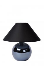 Настольная лампа черная Lucide 14553/81/30 FARO