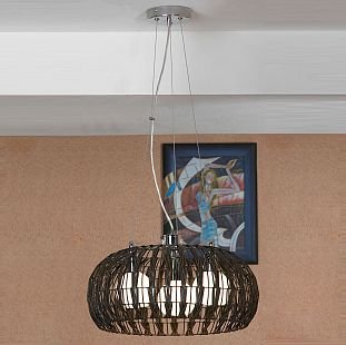 Светильник Lussole Lsx-4173-03 Светильник Lussole Lsx-4173-03Одиночные<br>Подвесной светильник – это универсальный вариант, подходящий для любой комнаты. Сегодня производители предлагают огромный выбор таких моделей по самым разным ценам. В каталоге интернет-магазина «Светодом» мы собрали большое количество интересных и оригинальных светильников по выгодной стоимости. Вы можете приобрести их с доставкой в Москву, Екатеринбург и любой другой город России. Подвесной светильник Lussole LSX-4173-03 сразу же привлечет внимание Ваших гостей благодаря стильному исполнению. Благородный дизайн позволит использовать эту модель практически в любом интерьере. Она обеспечит достаточно света и при этом легко монтируется. Чтобы купить подвесной светильник Lussole LSX-4173-03, воспользуйтесь формой на нашем сайте или позвоните менеджерам интернет-магазина.<br><br>Тип товара: Светильник подвесной<br>Скидка, %: 22<br>Тип лампы: накаливания / энергосбережения / LED-светодиодная<br>Тип цоколя: E27<br>Количество ламп: 3<br>MAX мощность ламп, Вт: 60<br>Диаметр, мм мм: 450<br>Высота, мм: до 1000