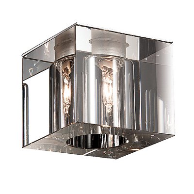 Novotech CUBIC 369276 Встраиваемый светильник Novotech CUBIC 369276 Встраиваемый светильникКвадратные<br>Декоративный встраиваемый неповоротный светильник модели Novotech 369276 из серии CUBIC отличается следующим качеством: Основание светильника сделано из металла. Это популярный и востребованный материал благодаря ряду качеств. К ним относится: повышенная прочность, износостойкость и долговечность. Декоративный плафон произведен из хрусталя. Он обладает высоким показателем плотности, прозрачности и блеска. Благодаря содержанию свинца (не менее 30%) и определённому подбору углов, образуемых гранями, изделия из хрусталя отличаются необыкновенно яркой, многоцветной игрой света, чарующей магией красоты, совершенства и роскоши.<br><br>S освещ. до, м2: 2<br>Тип лампы: галогенная<br>Тип цоколя: G9<br>Количество ламп: 1<br>MAX мощность ламп, Вт: 40<br>Диаметр, мм мм: 68<br>Диаметр врезного отверстия, мм: 55<br>Высота, мм: 97<br>Оттенок (цвет): хрусталь<br>Цвет арматуры: серебристый