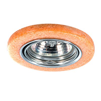 Novotech STONE 369281 Точечный встраиваемый светильник Novotech STONE 369281 Точечный встраиваемый светильникКруглые<br>Декоративный встраиваемый поворотный светильник модели Novotech 369281 из серии STONE отличается следующим качеством: Основание светильника – алюминиевое литьё. Это сплав, основными достоинствами которого являются — устойчивость к практически всем видам негативного воздействия окружающей среды, коррозии, небольшой вес, по сравнению с другими видами металла и экологическая безопасность материала. Декоративный плафон сделан из искусственного камня. Этот материал отличается, без преувеличения, уникальными эксплуатационными качествами. Он прочный и долговечный, влагоустойчивый, гигиеничный (на гладкой поверхности бактерии не приживаются), термостойкий, экологичный и лёгкий. А так же тёплый на ощупь.<br><br>S освещ. до, м2: 3<br>Тип лампы: галогенная<br>Тип цоколя: GU5.3 (MR16)<br>Количество ламп: 1<br>MAX мощность ламп, Вт: 50<br>Диаметр, мм мм: 88<br>Диаметр врезного отверстия, мм: 68<br>Высота, мм: 30<br>Оттенок (цвет): роз камень<br>Цвет арматуры: серебристый