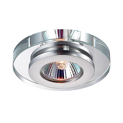 Novotech COSMO 369409 Встраиваемый светильник Novotech COSMO 369409 Встраиваемый светильникКруглые<br>Декоративный встраиваемый неповоротный светильник модели Novotech 369409 из серии COSMO отличается следующим качеством: Основание светильника – алюминиевое литьё. Это сплав, основными достоинствами которого являются — устойчивость к практически всем видам негативного воздействия окружающей среды, коррозии, небольшой вес, по сравнению с другими видами металла и экологическая безопасность материала. Декоративные бусины сделаны из хрусталя. Он обладает высоким показателем плотности, прозрачности и блеска. Благодаря содержанию свинца (не менее 30%) и определённому подбору углов, образуемых гранями, изделия из хрусталя отличаются необыкновенно яркой, многоцветной игрой света, чарующей магией красоты, совершенства и роскоши.<br><br>S освещ. до, м2: 3<br>Тип лампы: галогенная<br>Тип цоколя: GU5.3 (MR16)<br>Количество ламп: 1<br>MAX мощность ламп, Вт: 50<br>Диаметр, мм мм: 110<br>Диаметр врезного отверстия, мм: 55<br>Высота, мм: 50<br>Цвет арматуры: серебристый