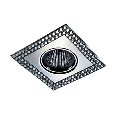 Novotech MIRROR 369838 Точечный встраиваемый светильник Novotech MIRROR 369838 Точечный встраиваемый светильникДекоративные<br>Декоративный встраиваемый светильник модели Novotech 369838 из серии MIRROR отличается следующим качеством: Светильник сделан из металла. Это популярный и востребованный материал благодаря ряду качеств. К ним относится: повышенная прочность, износостойкость и долговечность. Любому интерьеру он придадаст солидности и завершенности, поможет расставить акценты.<br><br>Тип лампы: галогенная<br>Тип цоколя: GU5.3 (MR16)<br>Ширина, мм: 103<br>MAX мощность ламп, Вт: 50<br>Диаметр врезного отверстия, мм: 70<br>Длина, мм: 103<br>Высота, мм: 26<br>Оттенок (цвет): зеркальный<br>Цвет арматуры: серебристый