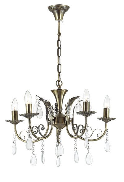 Люстра Odeon light 3207/5 LORENA Люстра Odeon light 3207/5 LORENAПодвесные<br>Отличный вариант домашнего освещения Odeon light Люстра 3207/5 серии LORENA оформлена в классическом стиле. Люстра состоит из арматуры бронзового цвета, украшенной хрустальными подвесками и ажурными металлическими элементами. Классика формы и цветовых решений, роскошь украшений несомненно будут радовать глаз. Цоколь E14. Мощность 5*60W. Нет ламп в комплекте.<br><br>S освещ. до, м2: 15<br>Тип цоколя: E14<br>Количество ламп: 5<br>Ширина, мм: 550<br>MAX мощность ламп, Вт: 60<br>Длина, мм: 550<br>Высота, мм: 400<br>Цвет арматуры: бронзовый