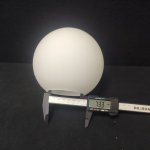 Плафон стекло шар матовый белый 150мм (73мм посадка) Arte lamp VOLARE A1565SP-1