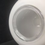 Плафон стекло матовый белый шар 150мм (посадка 53мм пластиковая вставка) Globo Lightstar 812013