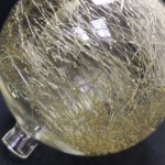 Плафон шарик паутинка золотой 100мм G4 (архив)