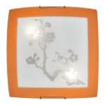 Светильник Сонекс 2148 оранжевый/хром Sakura