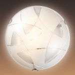 Настенно-потолочный светильник Сонекс 241 хром/белый GENI