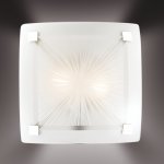 Потолочный светильник Сонекс 3107 хром/белый ZOLDI