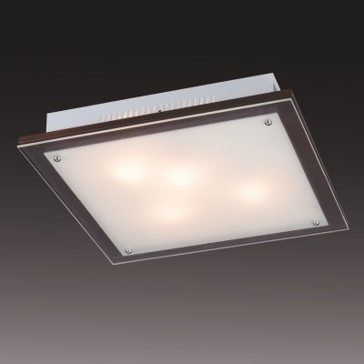 Светильник Сонекс 3242V Ferola Vengue венге/хром Светильник Сонекс 3242V Ferola Vengue венге/хромКвадратные<br>Настенно-потолочные светильники – это универсальные осветительные варианты, которые подходят для вертикального и горизонтального монтажа. В интернет-магазине «Светодом» Вы можете приобрести подобные модели по выгодной стоимости. В нашем каталоге представлены как бюджетные варианты, так и эксклюзивные изделия от производителей, которые уже давно заслужили доверие дизайнеров и простых покупателей. Настенно-потолочный светильник Сонекс 3242V станет прекрасным дополнением к основному освещению. Благодаря качественному исполнению и применению современных технологий при производстве эта модель будет радовать Вас своим привлекательным внешним видом долгое время. Приобрести настенно-потолочный светильник Сонекс 3242V можно, находясь в любой точке России. Компания «Светодом» осуществляет доставку заказов не только по Москве и Екатеринбургу, но и в остальные города.<br><br>S освещ. до, м2: 12<br>Тип товара: Светильник настенно-потолочный<br>Тип лампы: накаливания / энергосбережения / LED-светодиодная<br>Тип цоколя: E27<br>Количество ламп: 3<br>Ширина, мм: 360<br>MAX мощность ламп, Вт: 60<br>Длина, мм: 360<br>Расстояние от стены, мм: 70<br>Цвет арматуры: серебристый