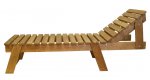 Садовая мебель Woodly Mak MAK interior Шезлонг Натуральный