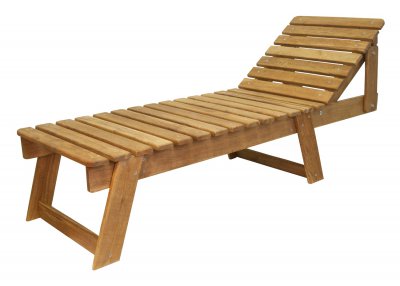 Садовая мебель Woodly Mak MAK interior Шезлонг Натуральный
