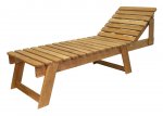 Садовая мебель Woodly Mak MAK interior Шезлонг Натуральный