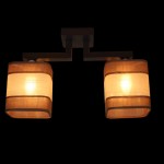 Светильник ЭММА 2хЕ27х60Вт венге  191-43-22