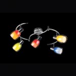 Люстра разноцветная Eurosvet 2606/5 хром