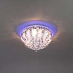 Потолочный светильник Eurosvet 80119/8 хром/синий+красный+фиолетовый