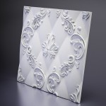 3D Дизайнерская панель из гипса Artpole MARSEILLE, 600*600мм, 0,36м2 (арт.М-0038)