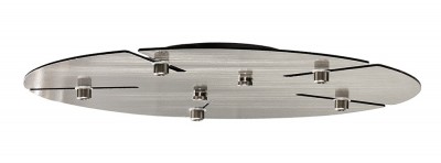 Универсальная потолочная база Crystal Lux D350-5 NICKEL (0990/031)