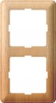 Рамка Wessen 59 двухместная бук (KD-2-88)