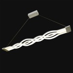 Люстра Геометрия 2-1624-WH+YN LED