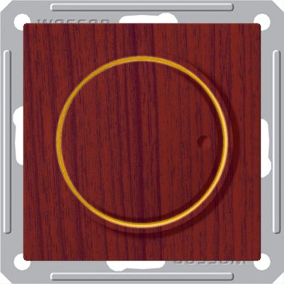 Светорегулятор Wessen 59 с/у без рамки 450ВТ (250В, ЛН) мореный дуб (VPP-5S1-9-86)