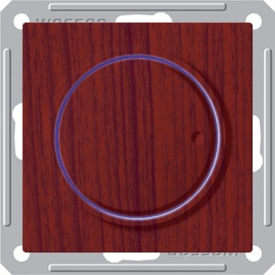 Светорегулятор Wessen 59 с/у без рамки 600ВТ (250В, ЛН) мореный дуб (VPP-5S2-9-86)