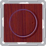 Светорегулятор Wessen 59 с/у без рамки 600ВТ (250В, ЛН) мореный дуб (VPP-5S2-9-86)