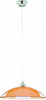 Подвесной оранжевый светильник Alfa UFO 10196