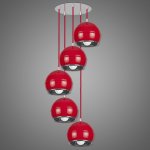 Kemar NAPO NP/5/W/R светильник подвесной