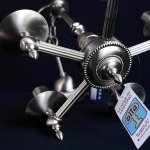 Люстра абажур Alfa ROKSANA 16075