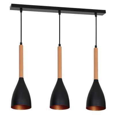 Luminex MUZA BLACK/GOLD 9114 потолочный светильник