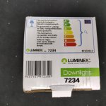 Luminex DOWNLIGHT ROUND 7234 потолочный светильник
