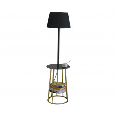 

07198,19 Торшер Тера чёрный d60 h150 Е27 1*40W Kink light, 7198,19