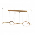 08412,33 Подвес Вена золото w150*40 h120 Led 118W (3000K) Kink light