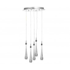 

07860-5A,02 Подвес Асмер хром d40 h200 Led 15W (4000k) Kink light, 07860-5A,02