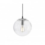 07563-20,21 Подвес Меркурий прозрачный (с хромовыми креплениями) d20 h200 E27 1*40W Kink light
