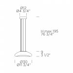 Подвесной светильник KEYRA 30 S LED