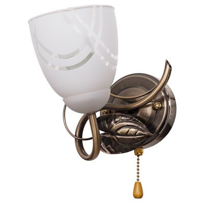 Светильник бра Эконом Экономсвет 0010/1wAB WT